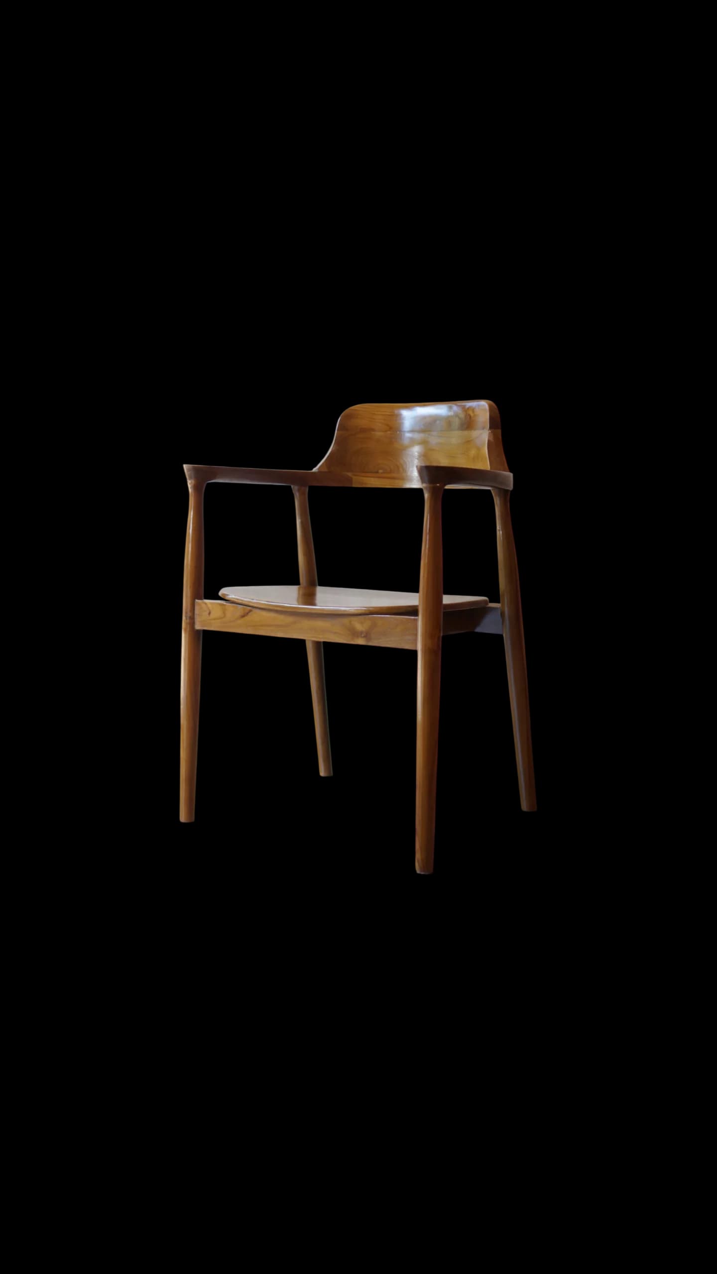 Kursi Kayu Unik Simple Kayu Jati Gaya Klasik – desain simple & estetik Kayu jati Perhutani