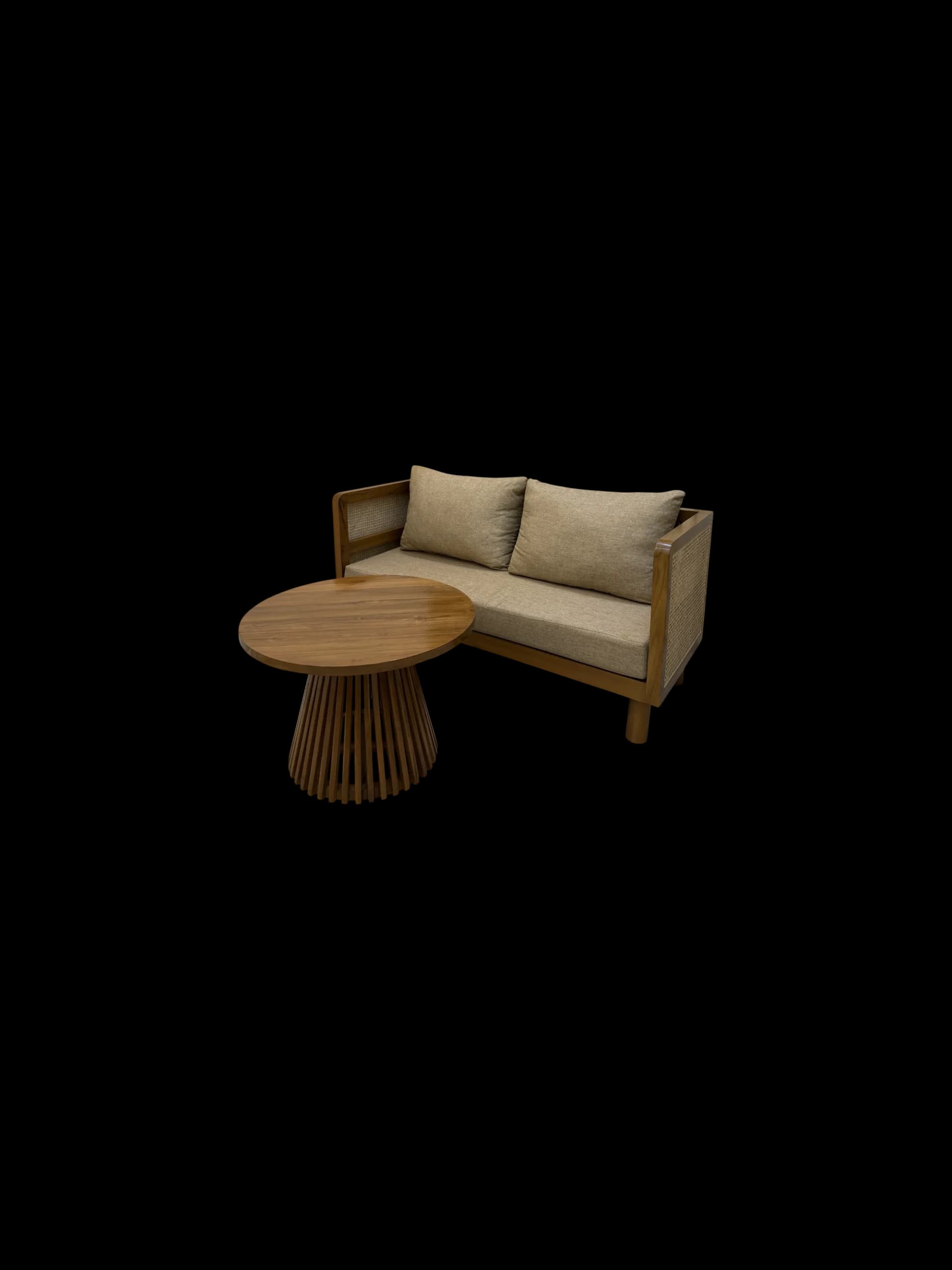 kursi sofa minimalis kayu jati Perhutani Jaminan Kualitas & Kontruksi Meja Bundar