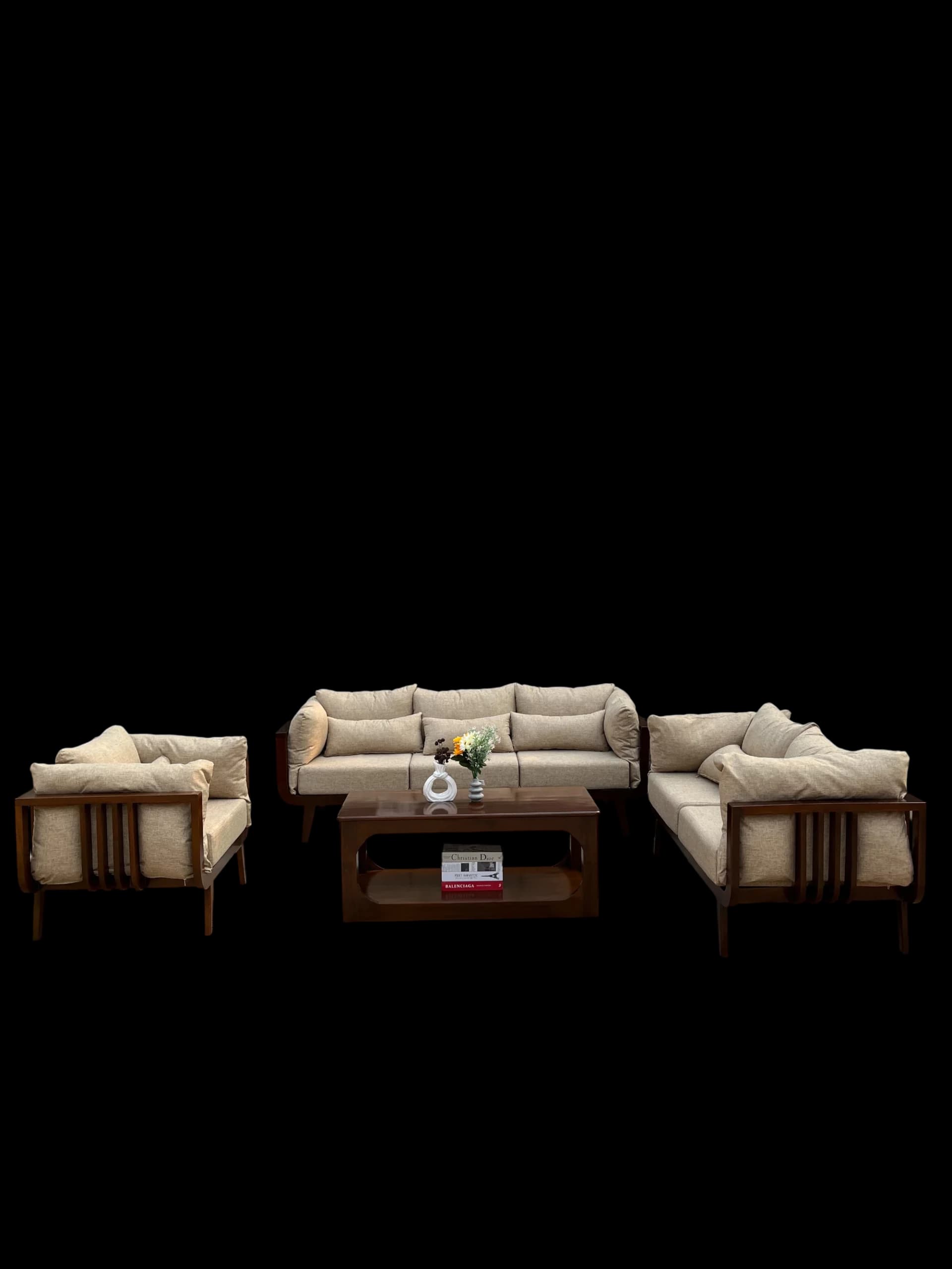 kursi sofa minimalis kayu jati Perhutani Jaminan Kualitas & Kontruksi