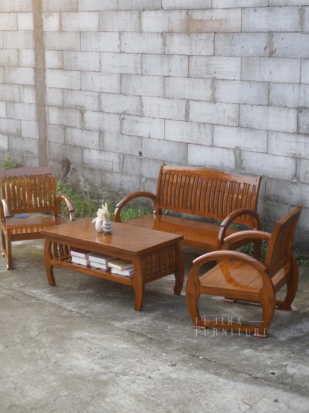 Set Kursi Tamu Sedan Kayu Jati